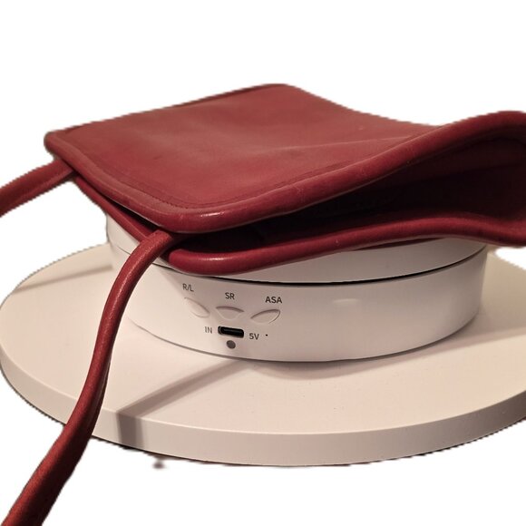 Coach Disco Crossbody Small Red Leather Shoulder Handbag ~ Vintage EVC - Picture 6 of 9